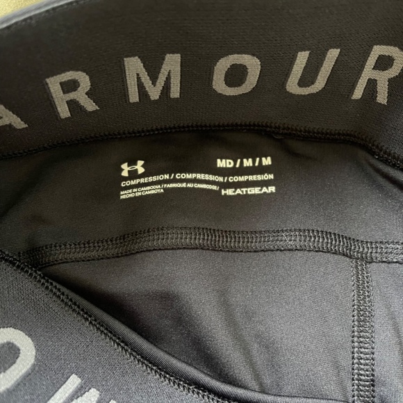 Under Armour Women's Heatgear Armour Leggings - Black - Picture 4 of 4